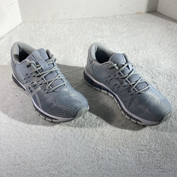 Woman’s Asics Gel-Quantum 360 4 Glacier Gray Sneakers - Picture 1 of 7